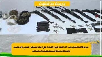 ضربة قاصمة للجريمة.. الداخلية تُعلن القضاء على أخطر تشكيل عصابي بالدقهلية وتضبط ترسانة أسلحة ومخدرات ضخمة 1